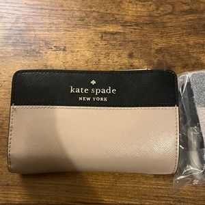 Kate Spade medium compact bifold wallet